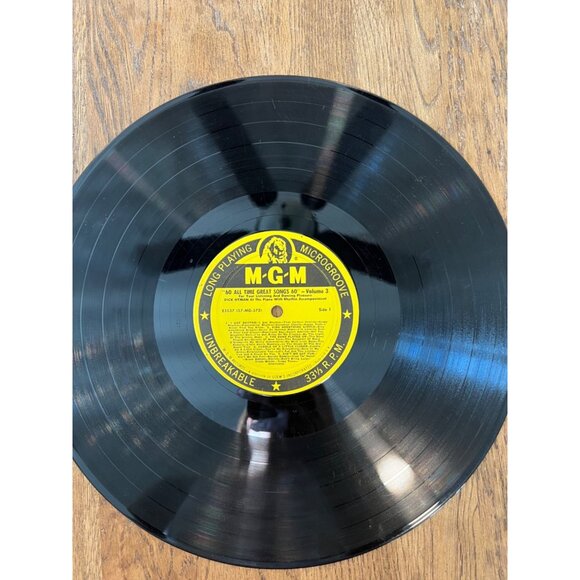 60 Great All Time Songs Vol. 3 LP By Dick Hyman His Piano & Rhythm E3537 - Picture 2 of 5